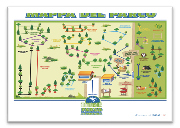 Indiana park map